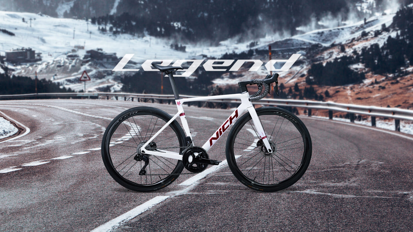 Nich Legend carbon road bike side profile