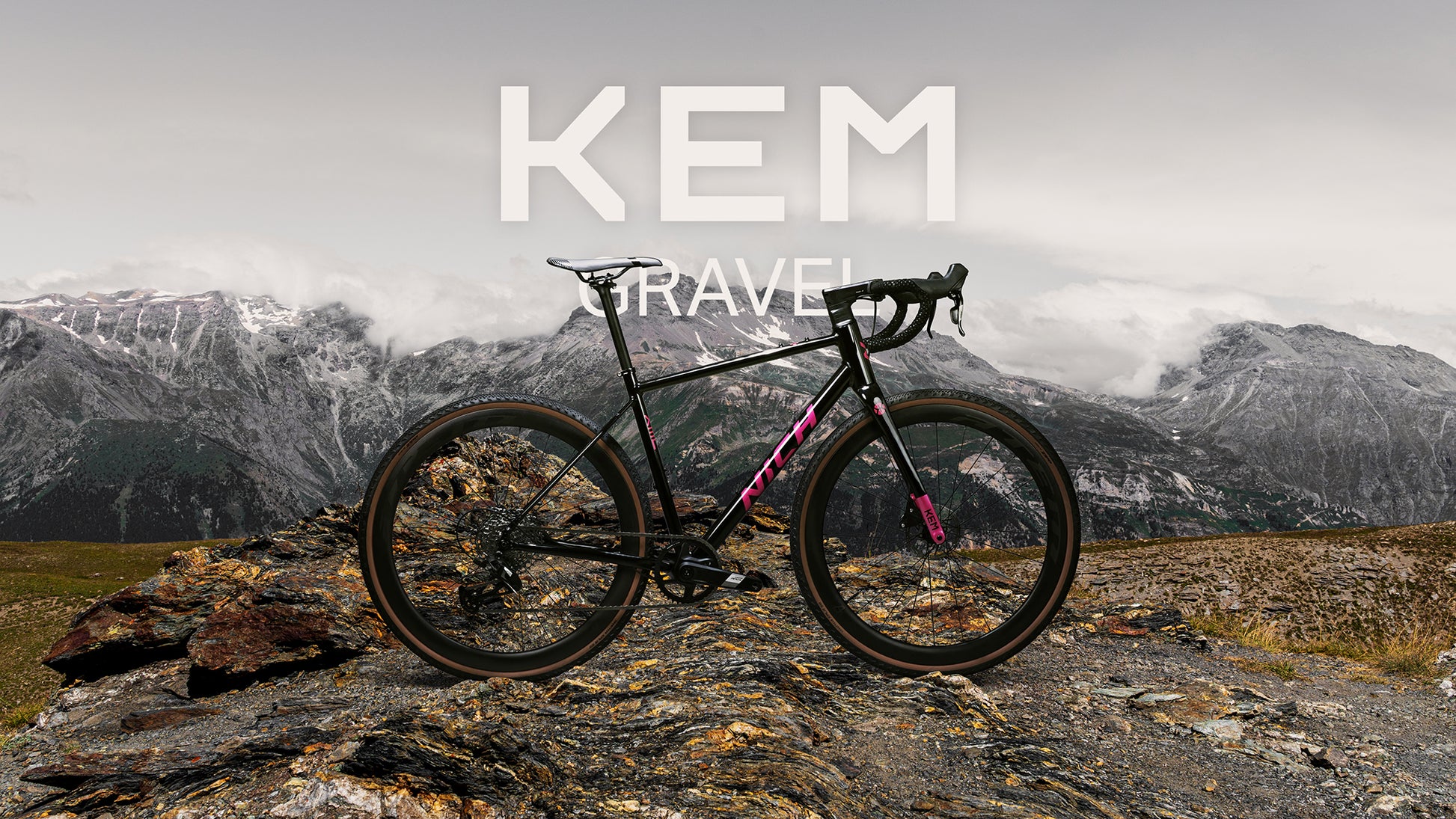 Nich Kem gravel bike side profile