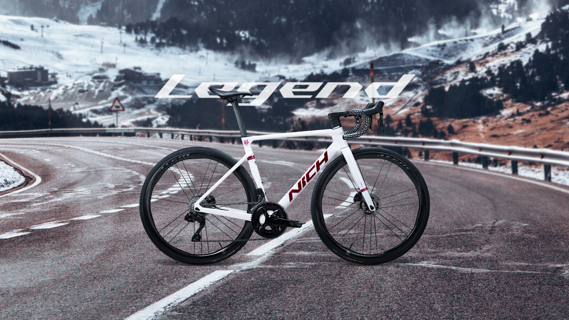 Nich Legend carbon road bike side profile