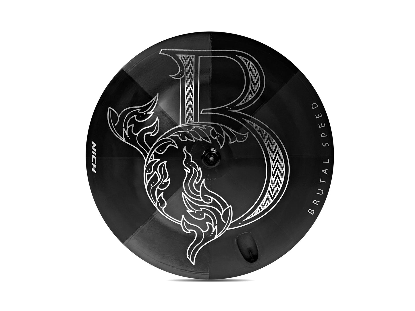 NICH Brutal Speed disc wheel silver front